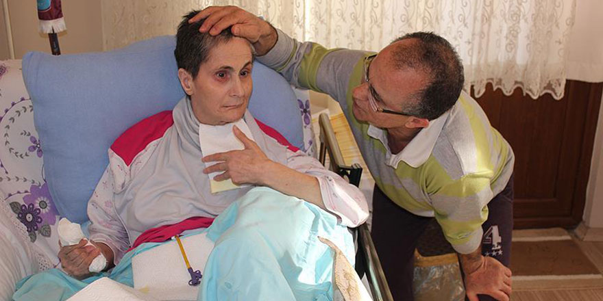 Ebedi hayat arkadaşına büyük vefa