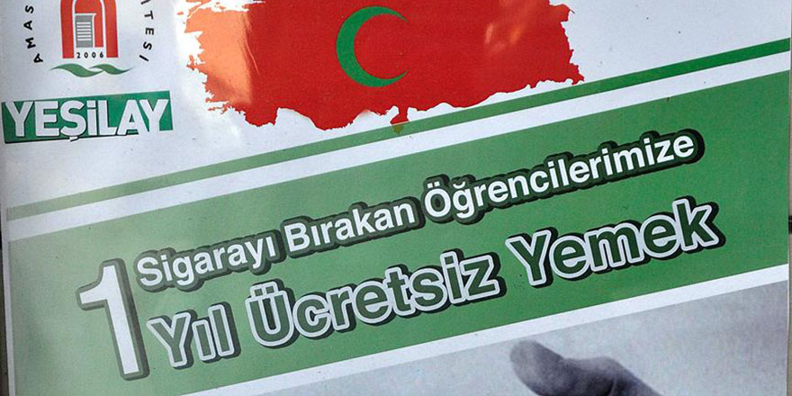 Sigarayı bırakana bir yıl ücretsiz yemek