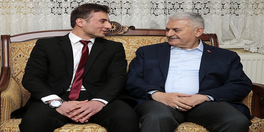 Yıldırım, 15 Temmuz gazisi Kocabaş'ı ziyaret etti