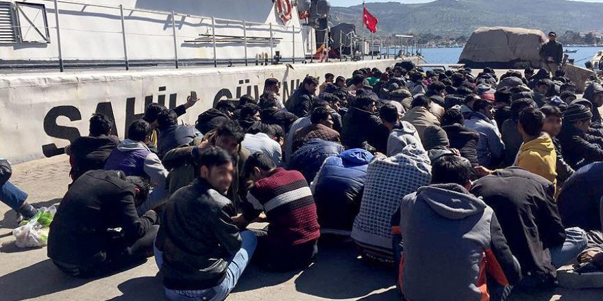 Bir haftada 500 kaçak göçmen yakalandı