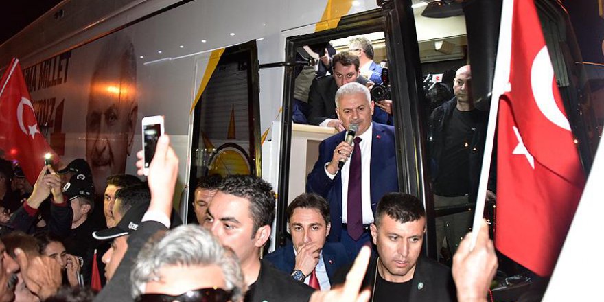 Yıldırım: 16 Nisan'da aydınlık yarınlarımız için 'evet' diyeceğiz