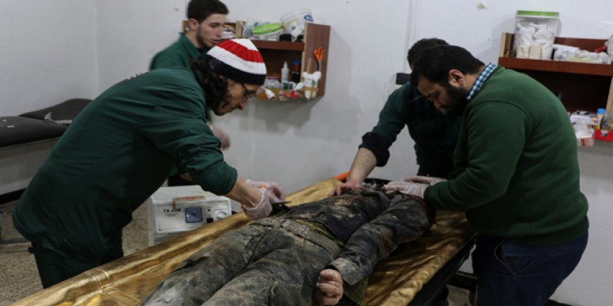 Esed güçleri sivillere klor gazla saldırdı: 12 ölü