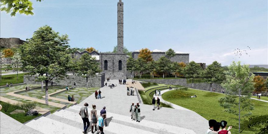 TOKİ'den Sur'a 110 bin metrekarelik yeşil alan