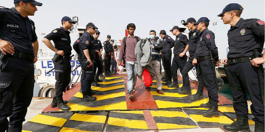 18 sığınmacı Yunanistan'dan Türkiye'ye geri gönderildi