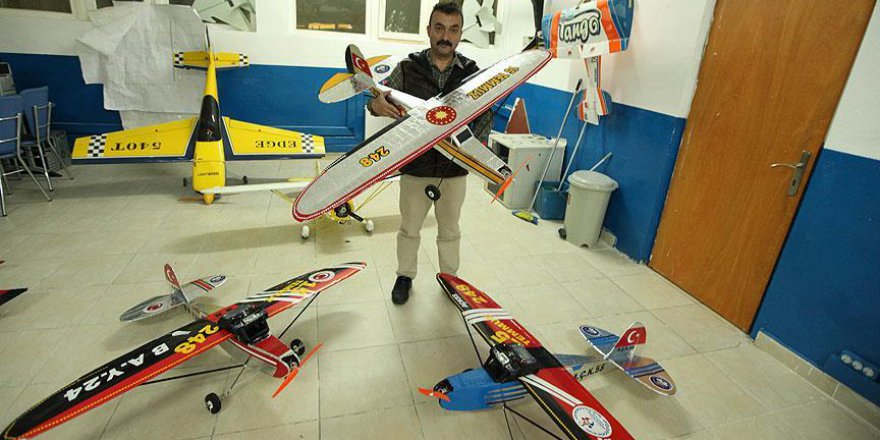 '15 Temmuz şehitleri' anısına model uçak