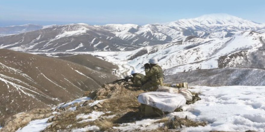 Terörle mücadele zorlu hava koşullarında da kararlılıkla sürdürülüyor
