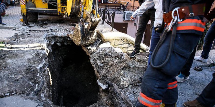 İÜ İstanbul Tıp Fakültesinde göçük