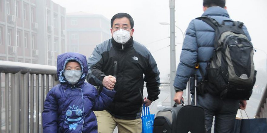 Çin'de hava kirliliği nedeniyle turuncu alarm verildi
