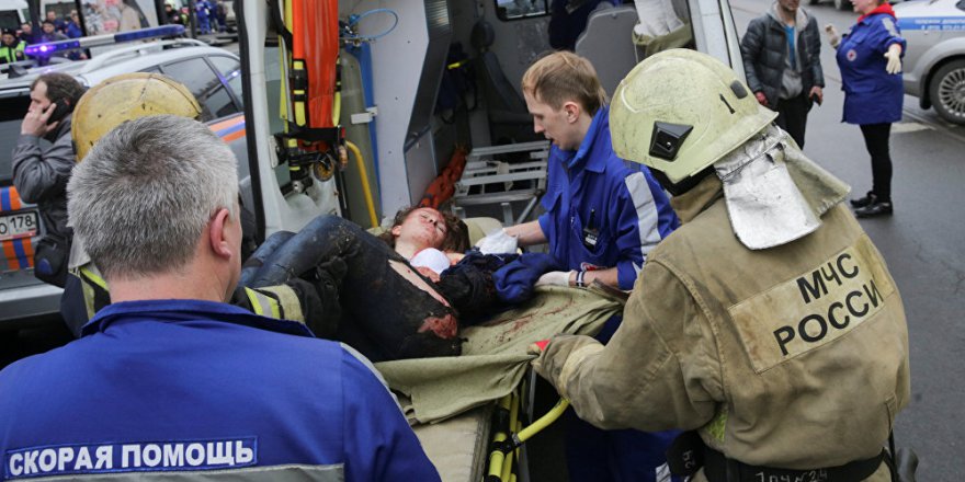 St. Petersburg metrosunda çifte patlama: En az 10 ölü, 50 yaralı