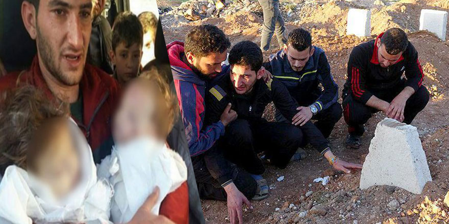 Eşini ve ikizlerini kaybeden babanın sözü zalimleri yakacak