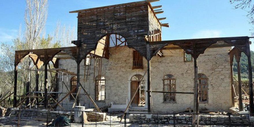 Muğla'da tarihi cami restore ediliyor