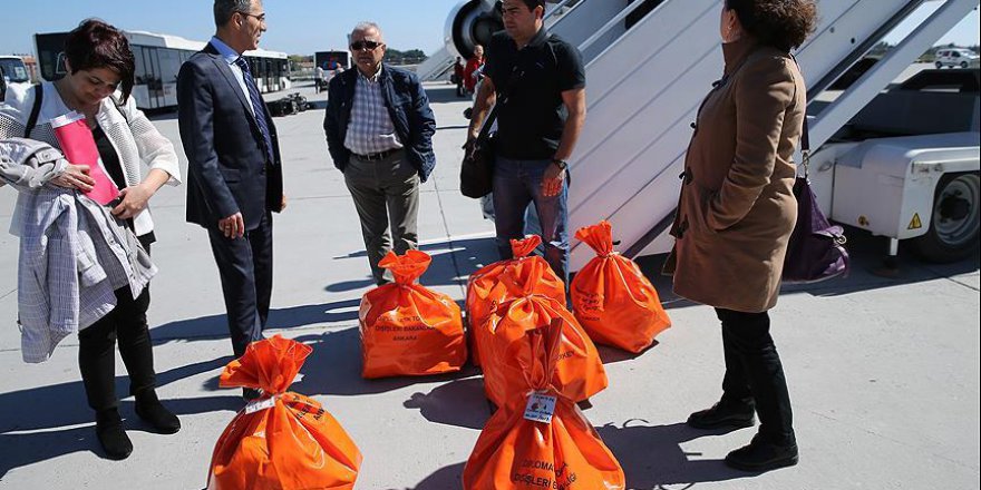 Kanada'da kullanılan oylar Türkiye'ye getirildi