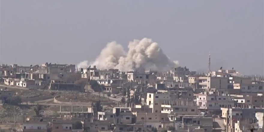 İran ve Esed, camiyi bombaladı