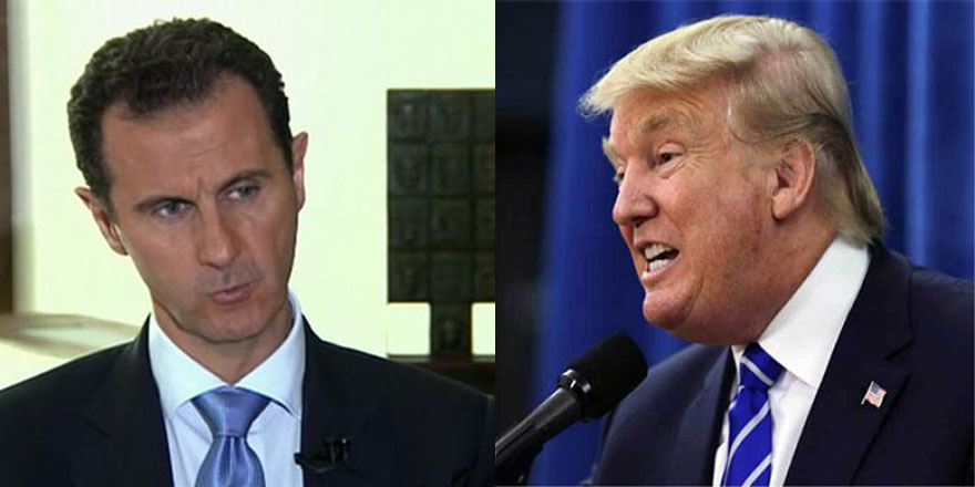 Esad hayvandır, hayvan sensin Trump!