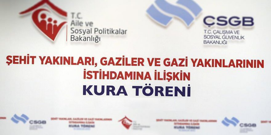 293 şehit ve gazi yakınının ataması yapıldı