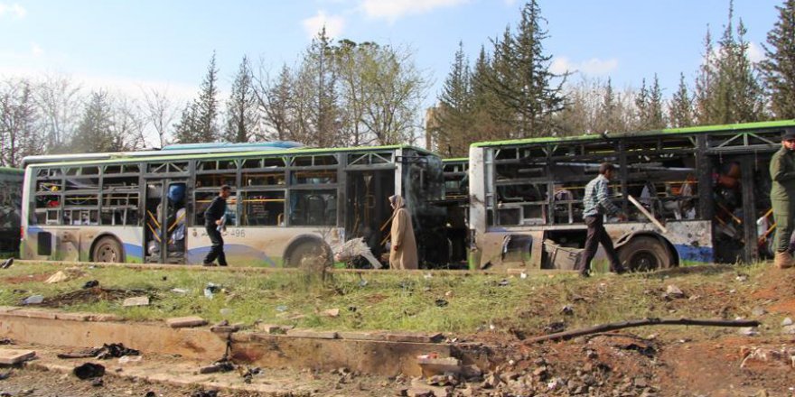Suriyeli muhalifler tahliye konvoyuna saldırıyı kınadı