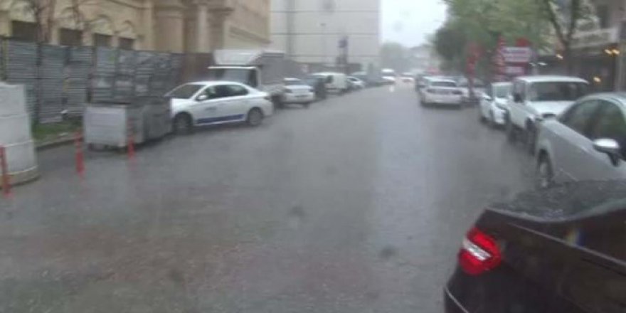 İstanbul’a Nisan'da dolu sürprizi