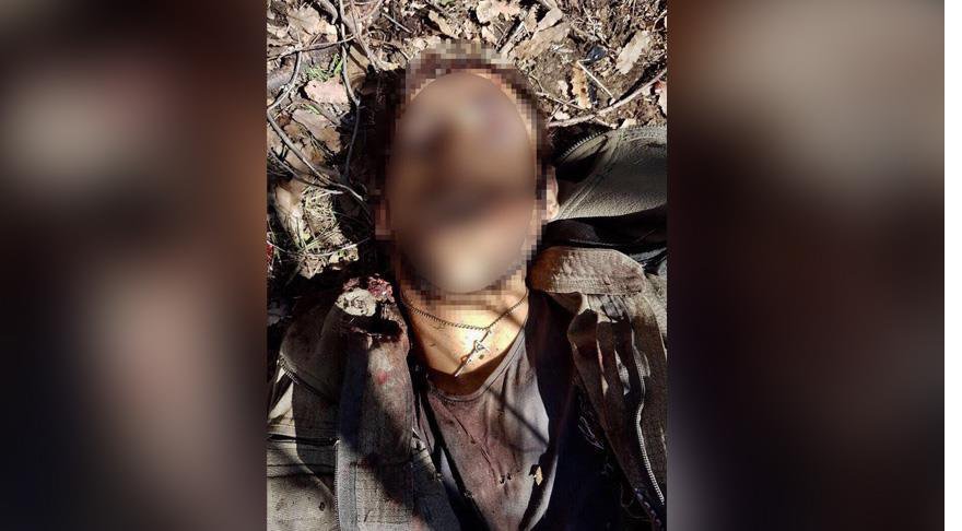 Öldürülen teröristten 'haç şeklinde kolye' çıktı