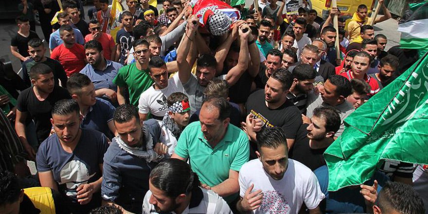 İsrail'in naaşını alıkoyduğu Filistinli için cenaze töreni düzenlendi