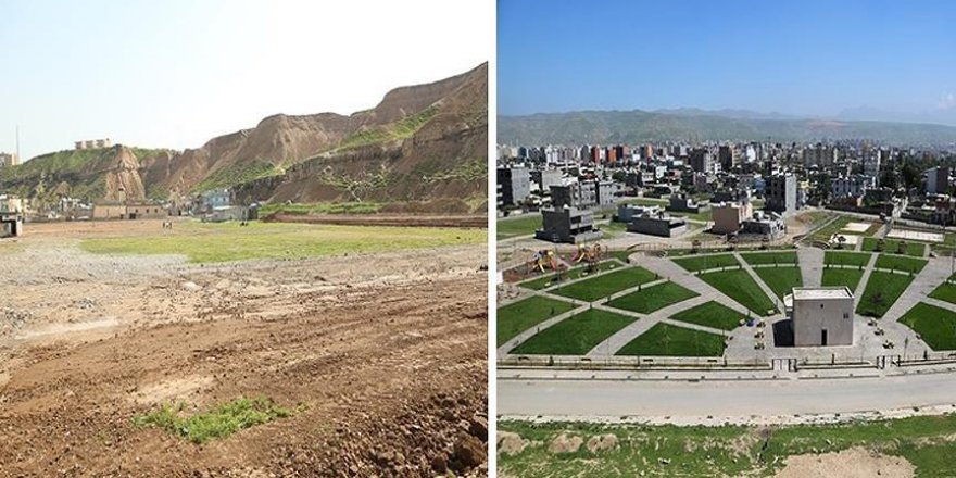 Cizre yeşil alana kavuşturuluyor