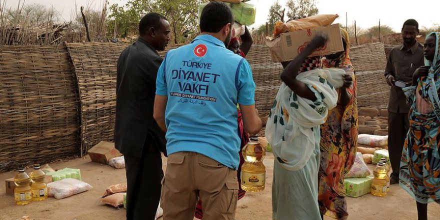 TDV'den Sudan'daki mültecilere gıda yardımı