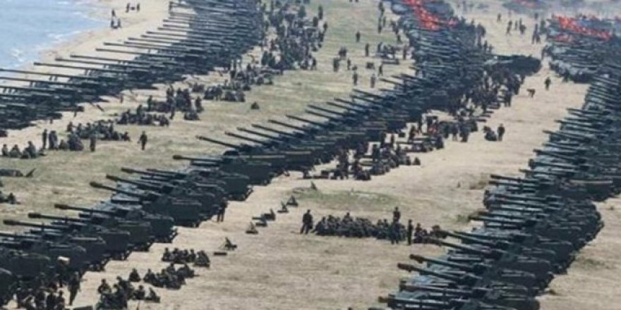 Yüzlerce topçu sınıra dizildi