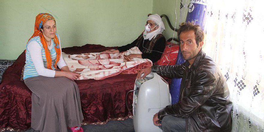 Van'da KOAH hastası için yol yaptılar