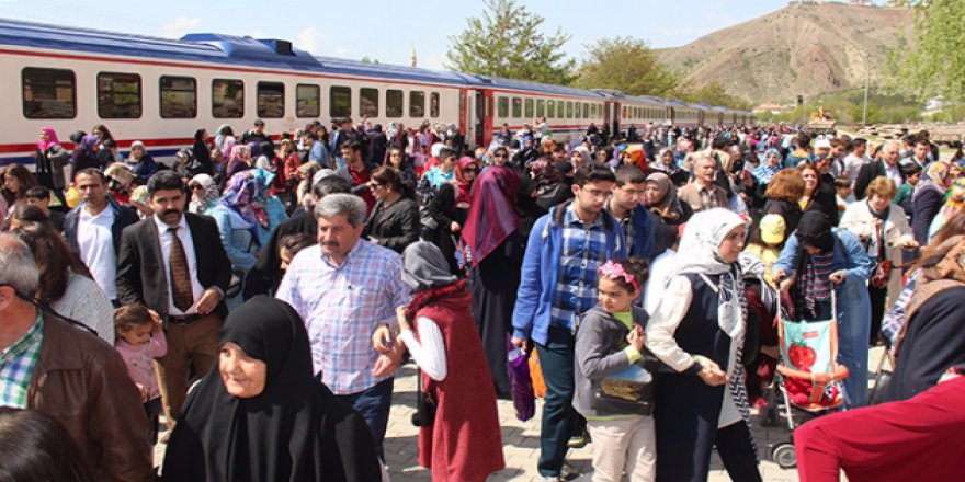 Trenle tarihe nostaljik yolculuk