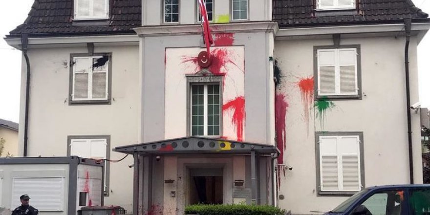 Türkiye'nin Zürih Başkonsolosluğuna saldırı gerçekleştirildi
