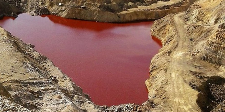 Cenab-ı Hak şifayı kırmızı gölden gönderiyor