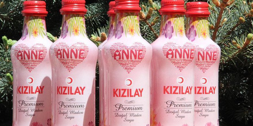 Kızılay'dan Anneler Günü'ne özel maden suyu