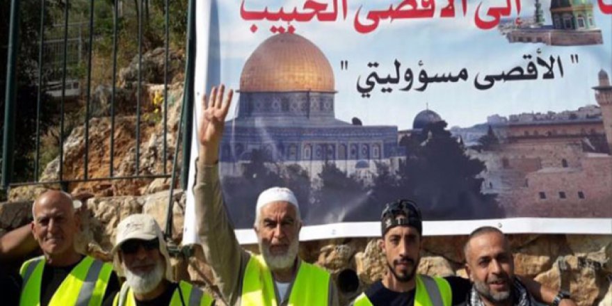 Raid Salah Hayfa'dan Kudüs'e yürüyecek