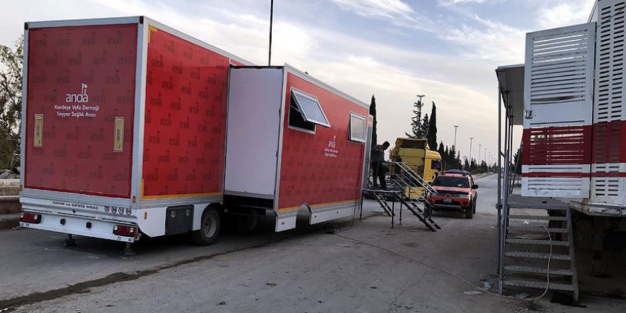 Türkiye'den Bab'a sağlık hizmeti