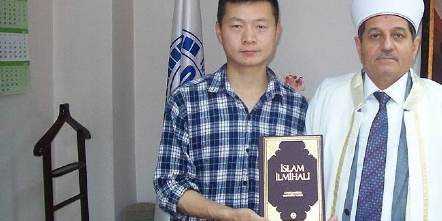 Çinli mühendis Müslüman oldu