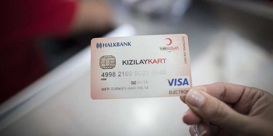 Kızılaykart'tan 500 bin sığınmacı yararlandı