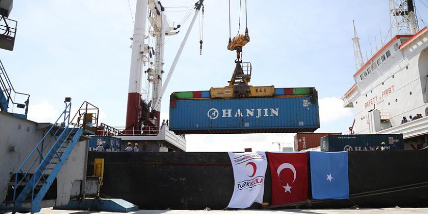 Türk Kızılayı Afrika'ya 3 gemi yardım malzemesi gönderecek