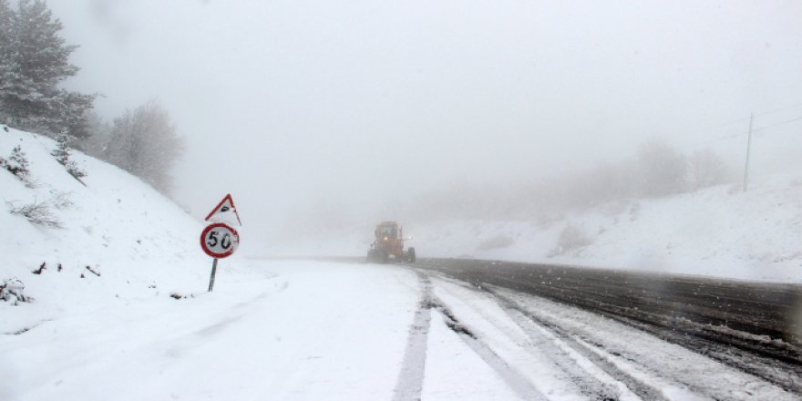 Mayıs ayının sonlarında kar yağdırıldı