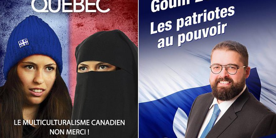 Kanada'da Müslüman karşıtı seçim afişleri