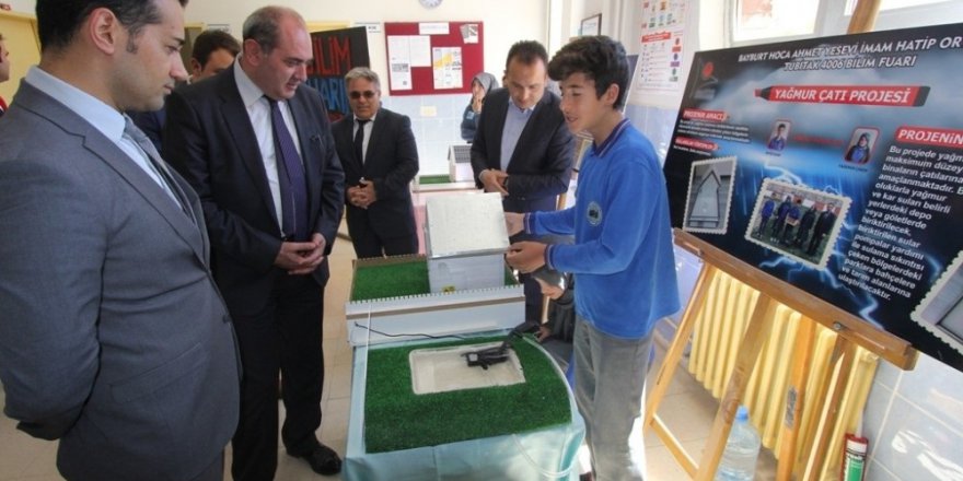 Bayburt’ta TÜBİTAK fuarı