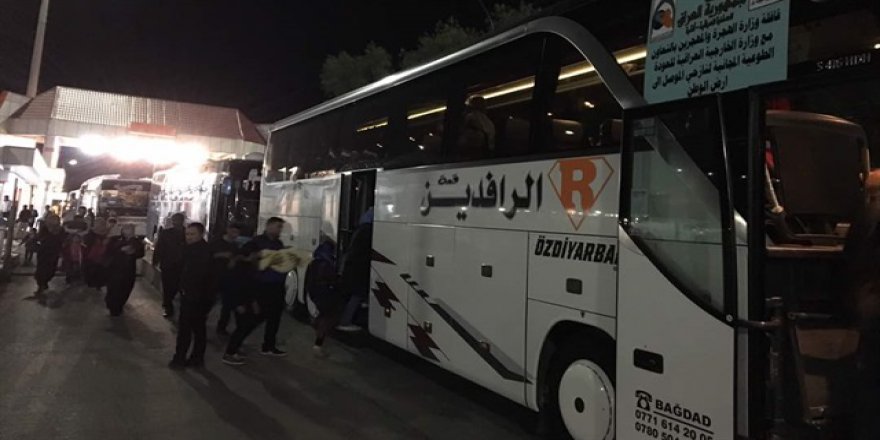 Türkiye'deki 347 Iraklı sığınmacı ülkesine döndü