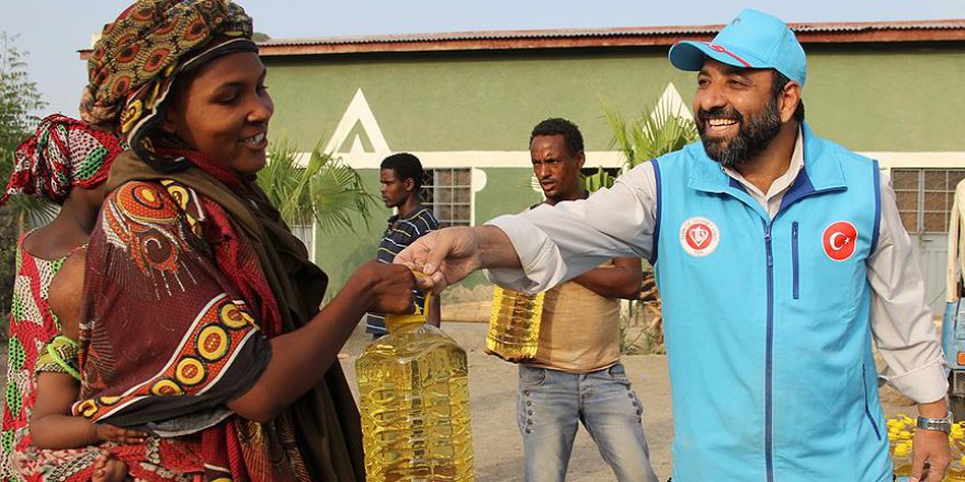 Etiyopyalı Müslümanların yüzü Türkiye Diyanet Vakfıyla güldü