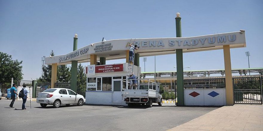 Şanlıurfa'daki stadın adı '11 Nisan' oldu