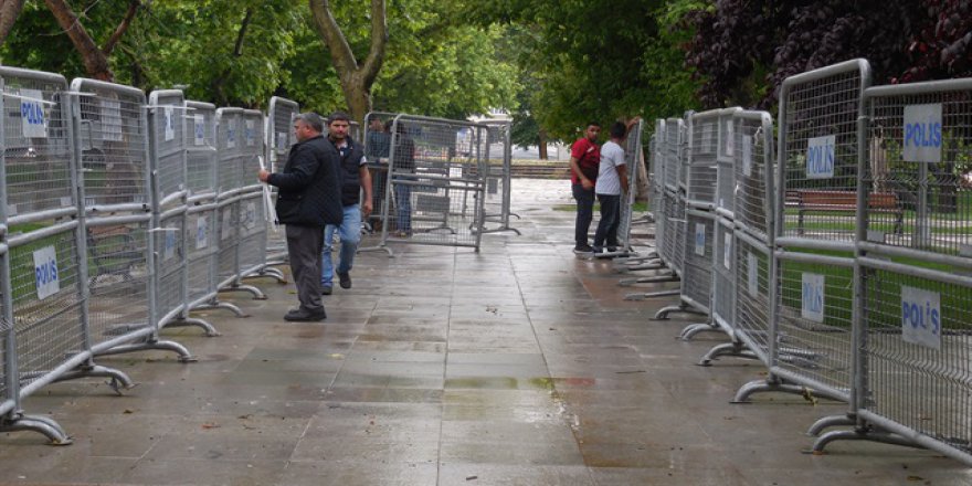Taksim'de güvenlik önlemleri arttırıldı