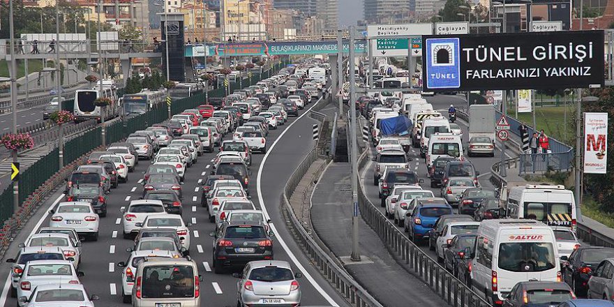'Dünyada trafiğin en yüksek olduğu 3'üncü şehir İstanbul'