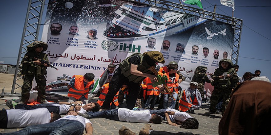 Mavi Marmara saldırısının 7. yılında Gazze'de anma etkinliği