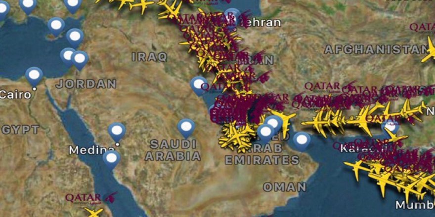 Katar'a hava yasağı bugün başlıyor