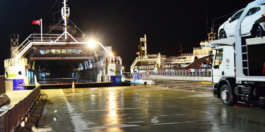 Ağır tonajlı araçlar arabalı vapurları kullanamayacak
