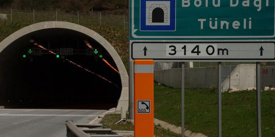 Bolu Dağı Tüneli'nin Ankara yönü 15 gün kapalı olacak