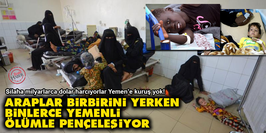 Araplar birbirini yerken binlerce Yemenli ölümle pençeleşiyor