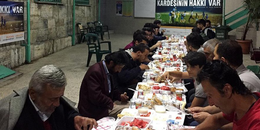 Camide 'Halil İbrahim Sofrası'